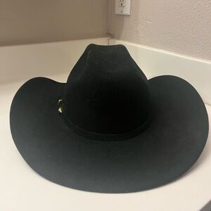 Men's “Cody James” Black suede Western Cowboy Hat